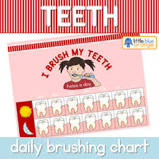 Teeth Brushing Chart