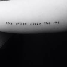 The Book Thief Quote Tattoo Tattoo Quotes Book Quotes Tattoo Literary Tattoos