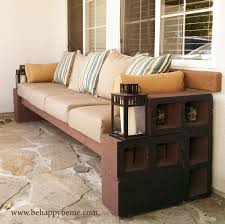 Diy Outdoor Seating Diy Outdoor Seating Outside Seating Cinder Block Bench