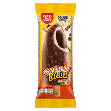 Blue bunny hi lite vanilla ice cream. Wall S Top Ten Double Chocolate Filled Vanilla Ice Cream Coated With Chocolate And Peanuts 66g Tesco Lotus Groceries