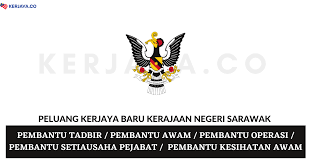 Sidang media bersama setiausaha kerajaan negeri sarawak tan sri datuk amar (dr) haji mohamad morshidi abdul ghani sempena hari perkhidmatan awam bertempat. Jawatan Kosong Terkini Suruhanjaya Perkhidmatan Awam Negeri Sarawak Spans Pembantu Tadbir Pembantu Awam Pembantu Operasi Pelbagai Jawatan Kerja Kosong Kerajaan Swasta