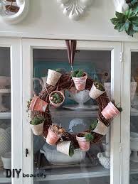 Consider hanging a wreath on top of a large mirror either in your foyer or over a fireplace mantel for an extra touch of christmas greenery. Video Easy Tip How To Hang A Wreath On The Front Of A Mirror Or Cabinet Diy Beautify Creating Beauty At Home