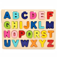 A beautiful traditional alphabet tray with 3 dimensional letters to lift up and reveal the corresponding picture and word. Lazytoddler Wooden Capital Alphabets Letters Learning Educational Puzzle Toy For Kids Buy Online In Slovenia At Desertcart 117243436