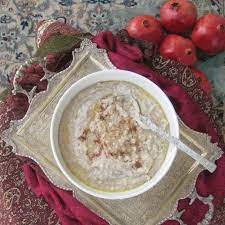wheat turkey porridge persian style called halim aka haleem persian food persian cuisine middle east food