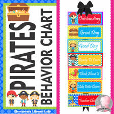 Pirates Decor Behavior Clip Chart Editable