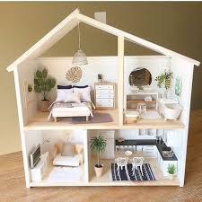 8 Simple But Beautiful Diy Dollhouse Ideas For Your Daughter Ikea Dollhouse Doll Furniture Diy Craft Room Table