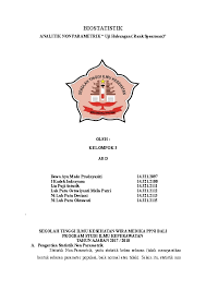 Maybe you would like to learn more about one of these? Contoh Soal Dan Jawaban Biostatistika Korelasi Rank Spearman Peranti Guru