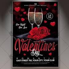 Choose from templates for events, promotions, parties and more. Download Happy Valentines Day Flyer Psd Template Psdmarket