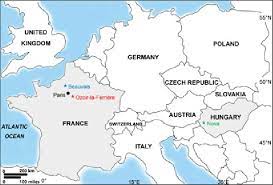 France became europe's dominant cultural, political, and military power under louis xiv. Map Of Europe Showing The Locations Of Ozoirla Ferriere Red And Download Scientific Diagram
