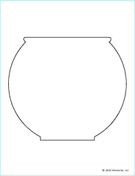 Distribute and present the fish bowl template only. Free Printable Fish Bowl Templates Mombrite