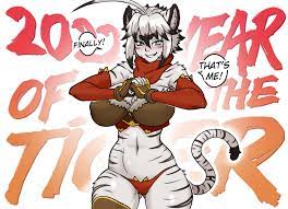 2022 is the year of the tiger, so here's my favorite tiger girl, Miia Disain  from Born of Itheriont (manga and art by Kawa-v) : r/lostpause