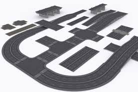 Pro Road Mega Pack 3d Model 3d Model Model Road