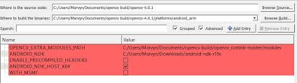 Build Opencv Windows For Android Opencv Q A Forum