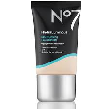 hydraluminous moisturising foundation no7