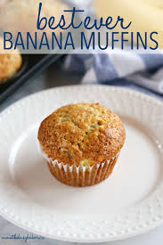 Best Ever Banana Muffins Recipe Banana Muffins Homemade Muffins Banana Muffin Recipe