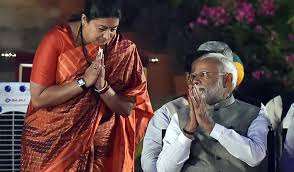 A cabinet minister or a union minister is the person who commands the utmost authority of the concerned ministry. Six Women Ministers In Modi Government 2 0 Latest News India Hindustan Times