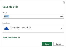 Save Back Up And Recover A File In Microsoft Office