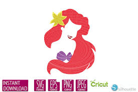Free Free 252 Ariel Disney Princess Svg SVG PNG EPS DXF File