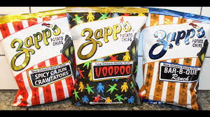 New orleans kettle style voodoo chips. Zapp S Potato Chips Spicy Cajun Crawtators Voodoo And Bar B Que Ranch Review Youtube
