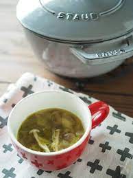 鯖缶を使えば出汁いらずおいしいスープに仕上がります カレー粉 しょうがと体を温める食材もたっぷり staub 20 レシピ スープ 食べ物のアイデア