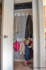 Since this channel is slowly becoming an apartment tour, i thought i would include what our hall closet looks like especially since it's getting close to aut. Small Hall Closet Makeover The Created Home