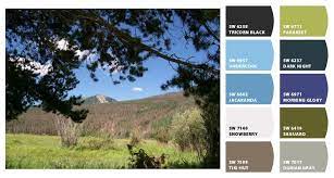 I Just Spotted The Perfect Colors Color A Frame House Rocky Mountain National Park