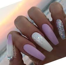 Lady of the thread.l&l 3. Lavender Nail Design Nyreeleather Com Nail Desing Design Desing Lavender Nail Ny Purple And Silver Nails White And Silver Nails Light Purple Nails