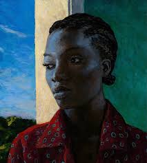 These two paintings will likely be in the Juneteenth exhibition in the  Civic Plaza in Albuquerque this year. 1. Annuit Coeptis ,36 x 40, acrylic  and collage