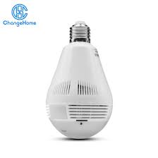 China 360 Security Panorama Fisheye Indoor Outdoor P2p Light Bulb Wifi Wireless Ip Camera China Video Camera Cctv Camera