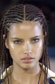 See more ideas about long hair styles, hair styles, hairstyle. Pin By Ana Ristariu On Don T Feed The Models Adriana Lima Face Hair Beauty Hair Styles