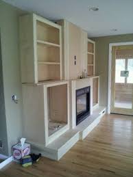 Yes, the diy entertainment center is designed to bring in front one of the better and most interesting ideas out there. Retrotech S Blake Addition Shed Fireplace 059 Jpg 306 408 Fireplace Entertainment Center Fireplace Entertainment Built In Wall Units