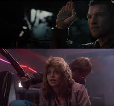 It stars arnold schwarzenegger, michael biehn, and linda hamilton, with lance henriksen, paul winfield and earl boen in supporting roles. In The Terminator 1984 Kyle Reese Teaches Sarah Connor A Trick To Tie A Rope From Her Shotgun To Her Arm So As Not To Be Disarmed This Trick Was Taught To