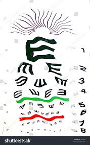 twisted psychedelic eye chart stock photo edit now 151300