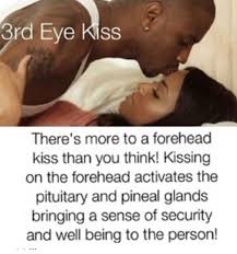 Third Eye Kiss Black Love Forehead Kisses Love And Marriage