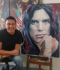 Y sigue la mata dando... En mi estudio con el maestro Saúl Hernández...  Óleo sobre lienzo en medidas de 1.10 m. x .80 cms. Mil gracias$$$.