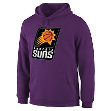 Zeigen sie ihren geist mit offiziell lizenzierten phoenix suns sweatshirts in verschiedenen stilen aus dem. Men S Phoenix Suns Purple Primary Logo Pullover Hoodie
