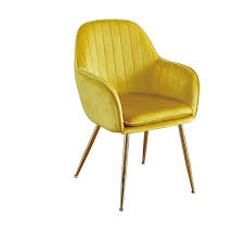 Here, your favorite looks cost less than you thought possible. Largo Velvet Ochre Yellow Dining Chair With Gold Legs Set Of 2 Designer Sofas4u