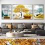 Golden Tree Painting Feng Shui from www.pinterest.com