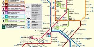 Lrt 3 (bandar utama — klang line). Karte Von Malaysia Maps Malaysia Sud Ost Asien Asien