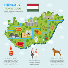 Hungria é um país localizado na europa central, especificamente na bacia dos cárpatos. Mapa Infografico Da Hungria Vetor Gratis