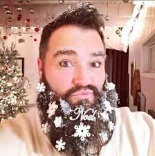 How To Make Your Own Beard Ornaments Dean Banowetz Has The Best Beard Ever Beard Ornaments Beard Decorations Diy Beard