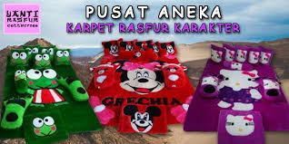 Bulu rasfur kualitas karindo 15 mm bukan impor 4. Grosir Karpet Karakter Rasfur Home Facebook