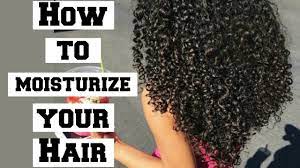 So keeping it moisturized with conditioner is essential for healthy curly hair. 10 Ways To Keep Your Hair Moisturized Detri Youtube