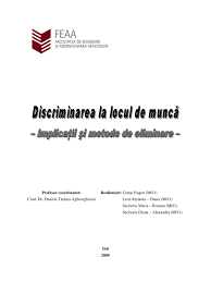 Citeste acum toate articole despre discriminare la locul de munca pe digi24.ro. Discriminarea La Locul De Munca Proiect