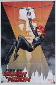 Produced by marvel studios and distributed by walt disney studios motion pictures. Web Of Black Widow 2019 Folded Promo Poster P69 36 X 24 New Imagine That Comics