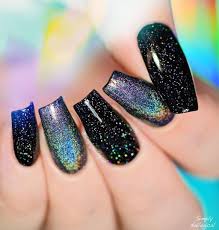 See more ideas about nails, cute nails, nail designs. Glittering Chrome Nail Art Ideas And Designs