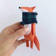 Pin By Jill Biasca On Keli In 2021 Fox Gift Felt Crafts Dolls Handmade