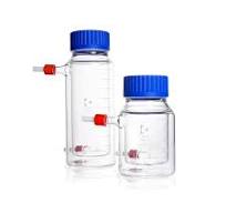 DURAN® GLS 80® Laboratory Bottle, double walled (jacketed), wide mouth,  clear