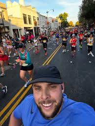 Marathon #2 for Jeff is in the books! ✓ It's been so fun cheering you