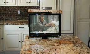 An lg smart tv 32 inches or smaller might be best for a kitchen or small bedroom, where space is limited. 13 Tv In Kitchen Ideas Tv In Kitchen Kitchen Design Kitchen